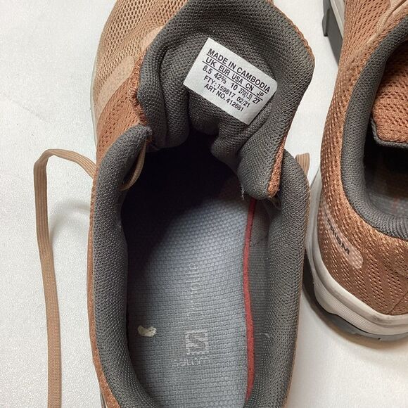 Salomon Crossamphibian Swift 2 Sneakers Orange Gray Unisex Sz 10 - Picture 10 of 13